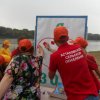 Команда молодежи Астаховского с/п "Дружба" на III слете активной молодежи Каменского района "Открытый воздух"