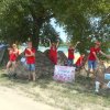 Команда молодежи Астаховского с/п "Дружба" на III слете активной молодежи Каменского района "Открытый воздух"