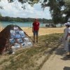Команда молодежи Астаховского с/п "Дружба" на III слете активной молодежи Каменского района "Открытый воздух"