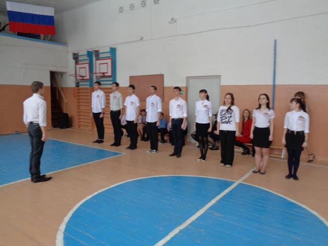 Смотр строя и песни "Мы - патриоты"