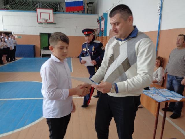 Смотр строя и песни "Мы - патриоты"